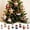A, variant on QuanTara 8pcs Acrylic Christmas Ornaments 3.14x2.36in, 2D Flat Hanging Pendants, Shatterproof Car Mirror & Xmas Tree Decor, Festive Holiday Gift for Home & Travel