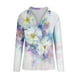 thumbnail image 4 of Blusa informal con estampado de manga larga y cuello vuelto para mujer a la moda Fridja  fjkfkj8023, 4 of 5