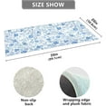thumbnail image 3 of Coolnut Watercolor Flower 39" x20" Soft and Absorbent Bathroom Rugs,Quick Dry Machine Washable Bath Mat for Bathroom Kitchen Bathtub Home Decor, 3 of 7