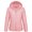 Pink, variant on YUCOLEN Women's Lightweight Puffer Jacket with Hood Pockets Quilted Padded Full-zip Water-Resistant Windproof Transitional Winter Coat Black L