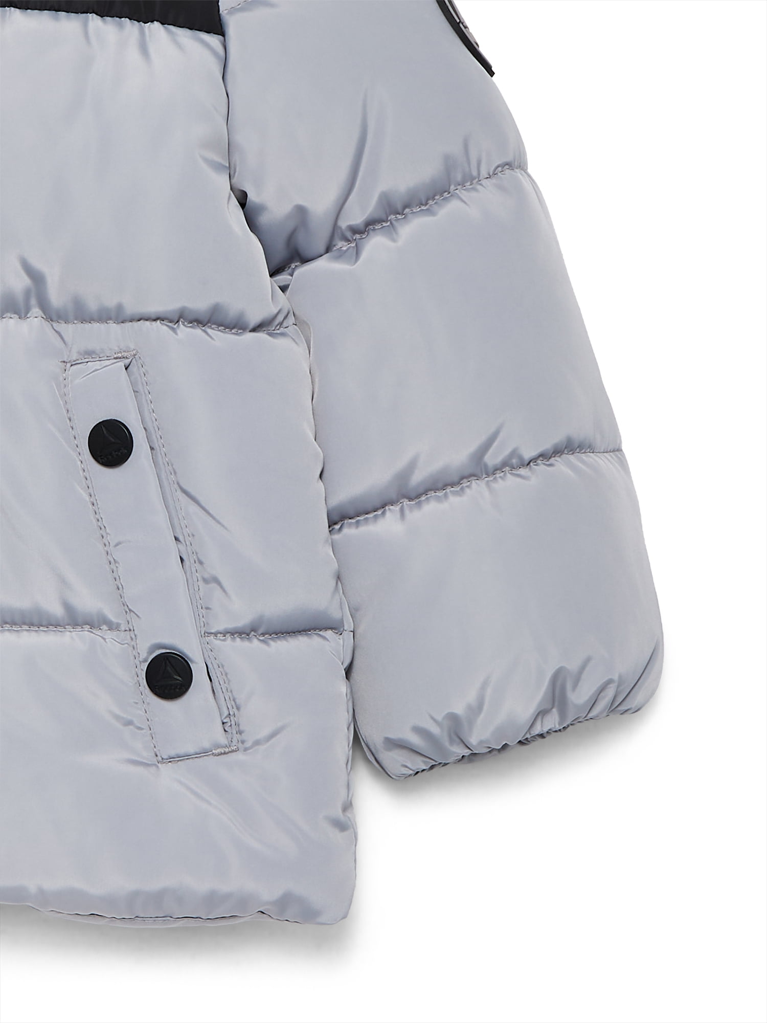 Reebok Toddler Heavyweight Puffer Jacket with Hood, Sizes 12M-5T
