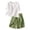 D131 Green, variant on Two Piece Sets For Women Shorts Sleeve Crew Neck Solid Color Top With Elastic Waist Shorts Summer Lightweight Comfortnable Outfit Set Red1 Size 2Xl
