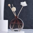 thumbnail image 3 of 1Pcs 150ml/5oz Glass Diffuser Bottles Aroma Bottles Round Essential Oils Container Decorative Glass Bottles Diffuser Jars for Home Fragrance Accessories (Brown), 3 of 6
