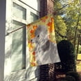 thumbnail image 2 of Grey Standard Poodle Fall Flag Canvas House Size BB9525CHF, 2 of 4