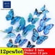 thumbnail image 2 of 12pcs 3D Butterfly Wall Stickers, 2 of 5