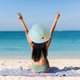 thumbnail image 5 of Sombrero de verano para mujer con circunferencia de 56-58 cm, sombrero de paja, sombrero de ala grande con protección solar, sombrero de playa y conjunto de bolsa de paja, 5 of 5