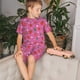 thumbnail image 4 of Balery Strawberry Floral Conjunto de Pijama Infantil de Manga Corta con Estampado – Ropa de Dormir de Algodón Suave-Medium, 4 of 6
