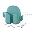 thumbnail image 2 of Masteelf 5 Pcs Mounted Remote Control Box Storage for Sundries Organizer, 2 of 8