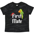 thumbnail image 3 of Inktastic First Mate Pirate with Parrot and Bandanna Boys or Girls Toddler T-Shirt, 3 of 5
