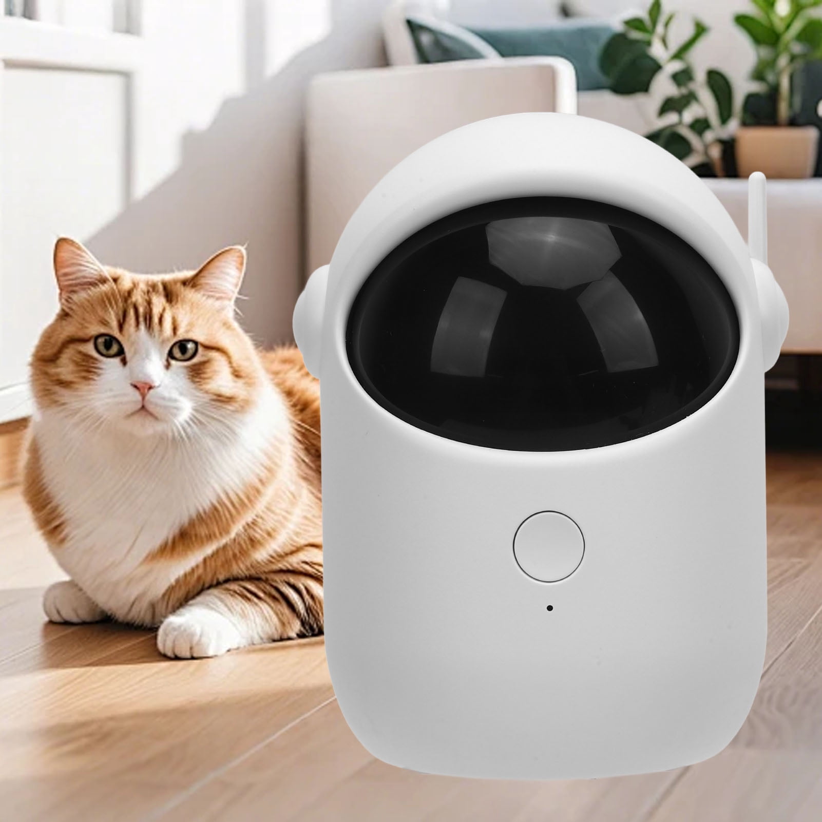 Rupoun Motion Activated Cat Pointer Toy, Smart Interactive Automatic 3 Working Modes Adjustable Angle Laser Teaser for Indoor Cats and Dogs, 4.7 x 3.1 x 3.1 inches / 12 x 8 x 8 cm