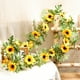 thumbnail image 1 of s, Decoraciones Regalos, Decoraciones de Interior, Adornos Guirnalda de Girasoles Artificiales para Interiores, Exteriores, Fiestas, Eventos, Bodas, Colgantes de Pared y Manualidades Florales Enredade, 1 of 6