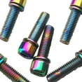 thumbnail image 6 of Caliper Screws Disc Brake Carbon Handle Stem Screws - , Five Colors Available , Mtuicolor, 6 of 6