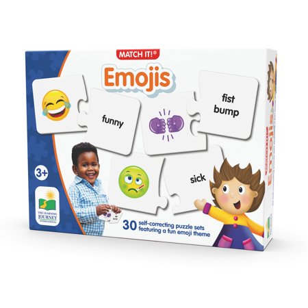 The Learning Journey – Match It! Emojis –Toddler Games & Gifts for Boys & Girls Ages 3 Years and Up – Award Winning Toy