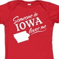 thumbnail image 4 of Inktastic Someone in Iowa Loves Me Boys or Girls Baby Bodysuit, 4 of 5
