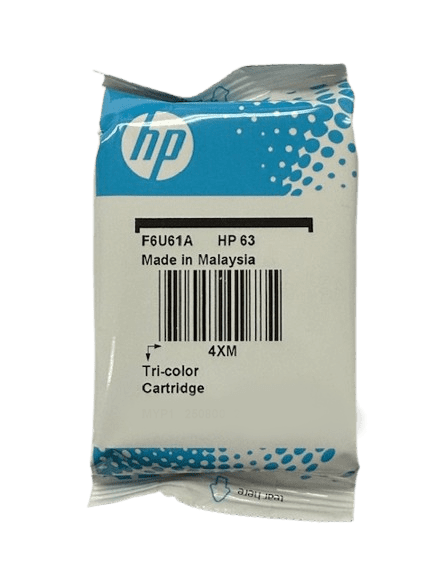 Original 63 Tri-Color Standard Yield Ink Cartridge (F6U61AN)