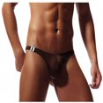 thumbnail image 1 of Mens Breathable Seamless Ice Silk Briefs Shorts Underpants, 1 of 6