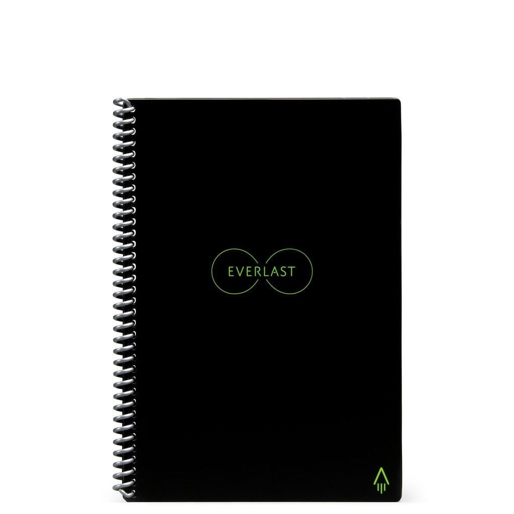 Rocketbook Everlast LETTER Erasable Notebook Includes 4 Pens and Pen Station