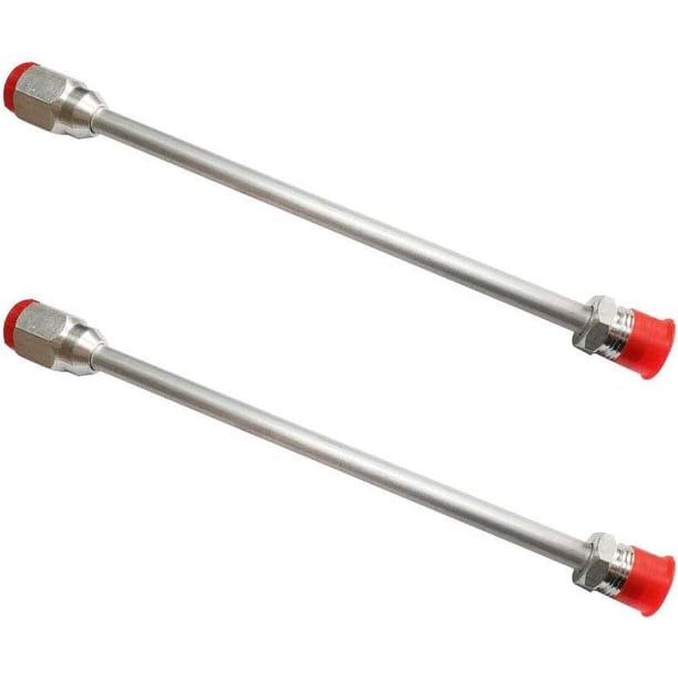 Varilla de extensión para pulverizador, boquilla sin aire, pistola pulverizadora de extensión, pintura, 2 uds. x 30CM (11,8 pulgadas), varilla de extensión para máquina de pulverización