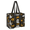 Multicolor 2, variant on Evil Pumpkin Large Tote Bag for Women with Zipper, Halloween Bat Waterproof Handbag Shoulder Bag for Teacher Nurse Work Shopping Travel Beach