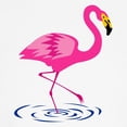 thumbnail image 3 of CafePress - Pink Flamingo On One Leg Kids Light T Shirt - Light T-Shirt Kids XS-XL, 3 of 4