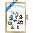 thumbnail image 3 of Hello Kitty and Friends: 24 Aspen Skiing Wall Poster, 14.725" x 22.375" Framed, 3 of 5