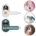 thumbnail image 4 of BUYISI Mini Handheld Portable Ironing Machine Clothes Garment Steamer Electric Heating white US, 4 of 4