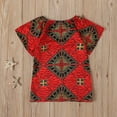 thumbnail image 5 of ATOGUTA Princess Dresses for Girls Round Neck Sleeveless Lace Baby Dress with Bow Headband Red, Sizes 0-12M, 5 of 5