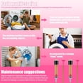 thumbnail image 3 of Washer Suspension Rods DC97-05280W - Heavy Duty Shock Absorber Kit Compatible with Samsung Washing Machine - 4 Pack Premium Damper Set, 3 of 6