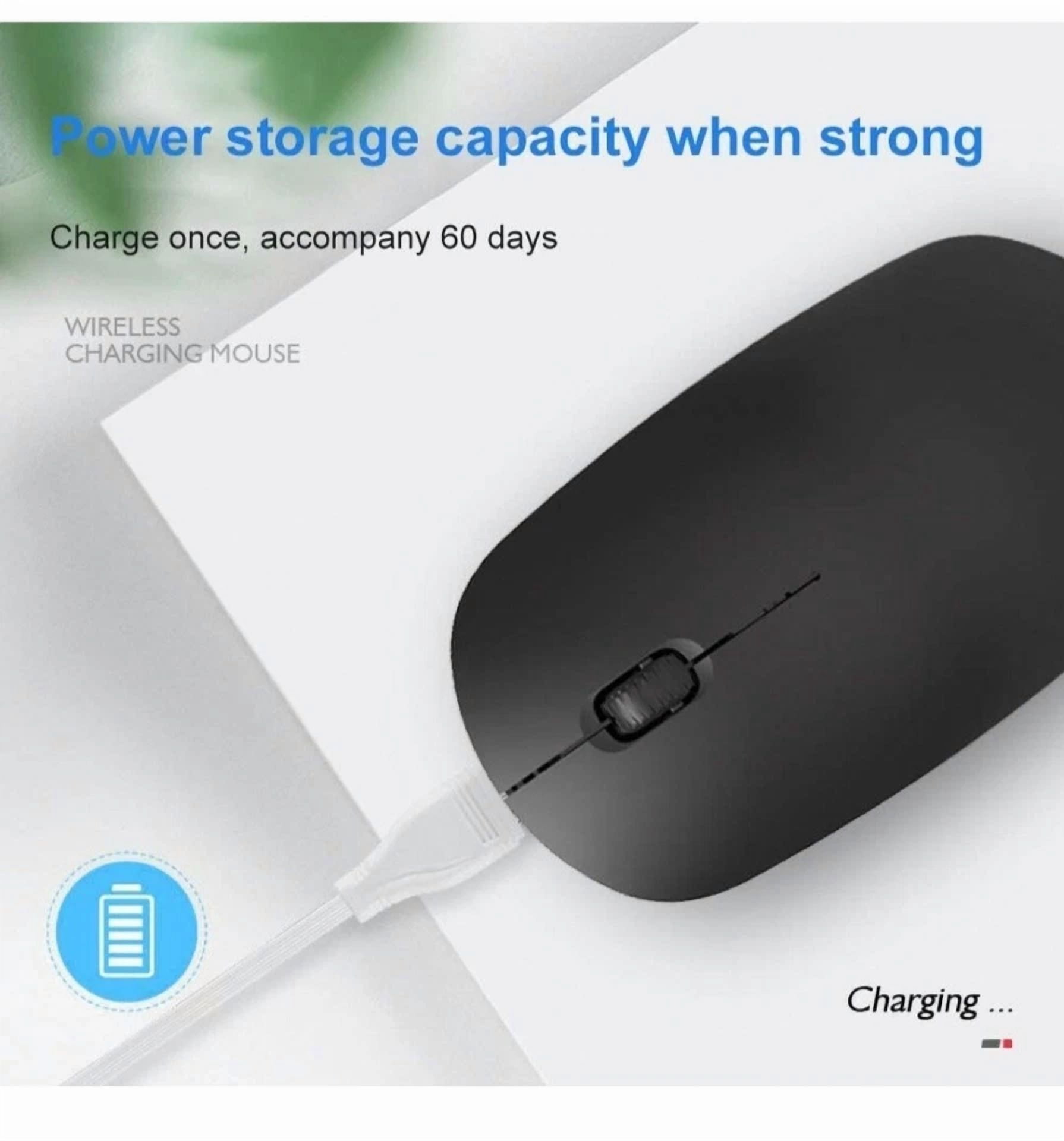 CIRCLE- M108 Mute Wireless Abs 2.4Ghz Rechargeable Pc Mouse Gaming Mouse Computer Easy