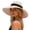 A-Beige20, variant on Womens Hat Wide Brim Sun Straw Cap Ribbon Decor Tied Stylish Summer Casual Seaside Travel Vacation Outdoor Floppy Hat