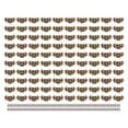 thumbnail image 1 of LYUMO 100Pcs Corner Protector Iron Material Retro Elements Ancient Modern Style Widely Used Furniture Corner Decoration,Box Corner Protector,Wooden Box Iron Decorations, 1 of 8