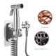 thumbnail image 2 of Pistola Pulverizadora Para Inodoro Inodoro portátil Bidet Inodoro Pulverizador Accesorios Baño universal para el hogar (V) Wdftyju Libre de BPA, 2 of 3