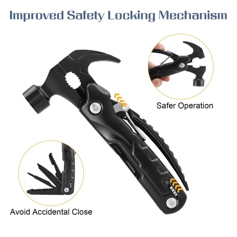 Qweryboo 14-in-1 Multi-Tool Hammer, Black photo 4