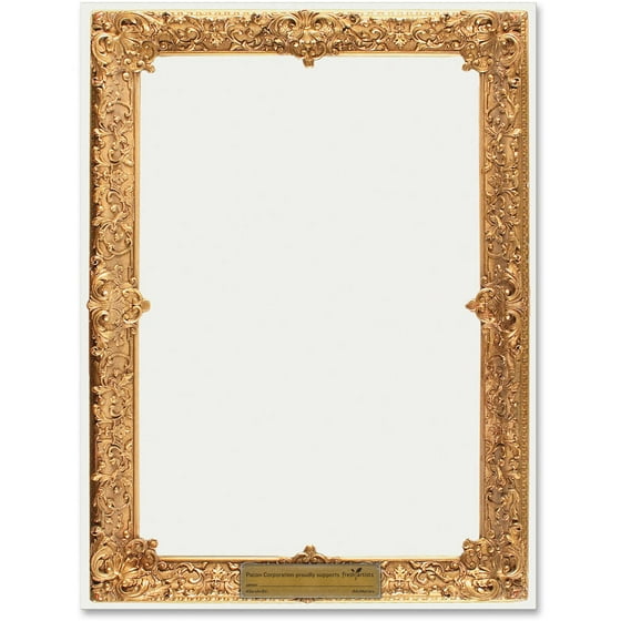 Art1st Gold Frame Watercolor Paper