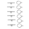 thumbnail image 4 of Broches Redondos de Palanca, Acero inoxidable de Barra t para pulsera para collar, 4 of 7