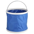 thumbnail image 2 of Camping Bucket, Portable Collapsible Large Capacity Large Capacity Practical Folding Bucket Convenient  for Camping for Outdoor Fishing for Car Washing, 2 of 7