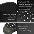 thumbnail image 6 of 4 Pairs (2 Black + 2 White) Shoe Crease Protectors for Men and Women, Breathable Anti-Wrinkle Toe Box Inserts, Cuttable & Washable Sneaker Shields for US Men 7-12 / Women 5-9, 6 of 6