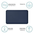 thumbnail image 4 of GelPro NewLife Leather Grain Blue Kitchen Mat, 20" x 32", 4 of 6