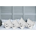 thumbnail image 2 of Ambesonne Black White Throw Pillow Cover 4 Pack, Soccer Ball in Net, 20", Black White, 2 of 5