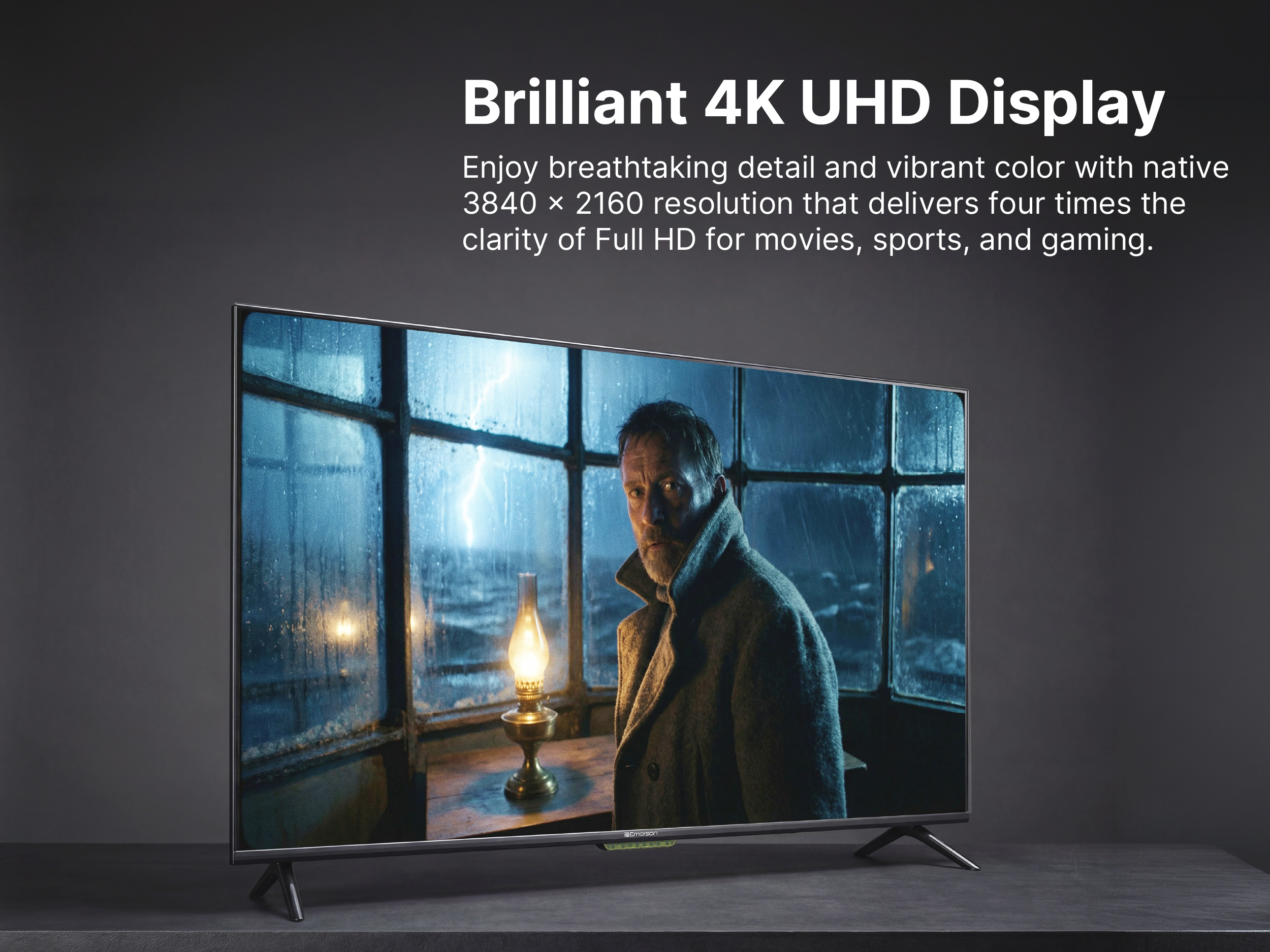 Emerson 50" Class 4K UHD LED TV photo 3