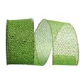 thumbnail image 4 of JAM Paper Mesh Christmas Emerald Green Polyester Ribbon, 10yd x 2.5in, 1/Pack, 4 of 4