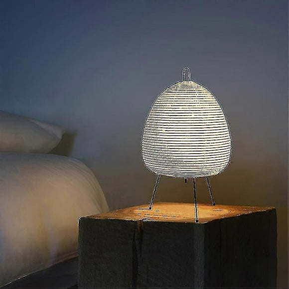 Japanese Creative Tripod Floor Lamp Bedroom Bedside Desktop White Rice Paper Table Lamp Home Hotel Loft Lighting Deco Standlight_The Ultimate Gift