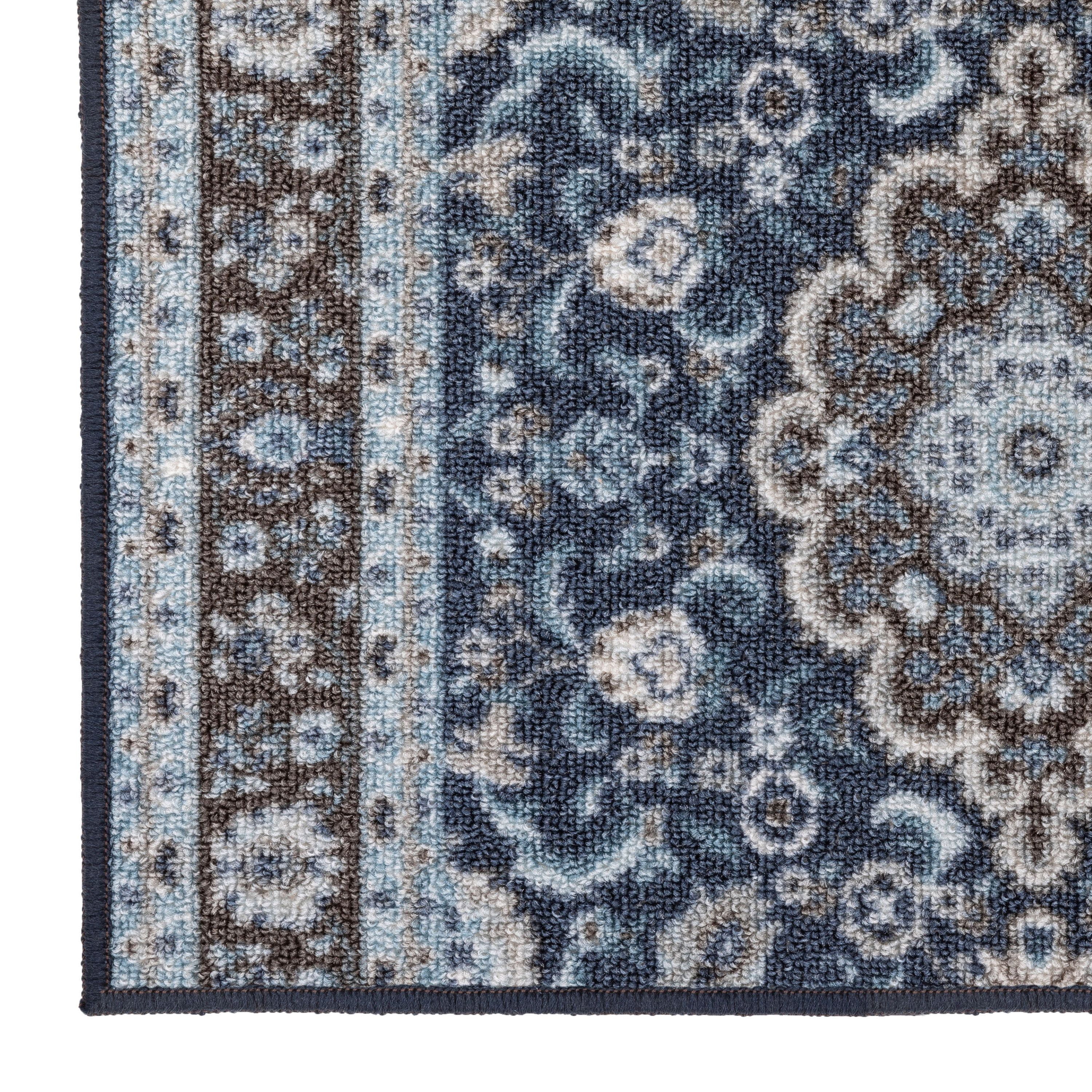 Well Woven Custom Size 22 Wide Runner Non-Slip Rubber Backed Machine  Washable Hall Rug 22 Inches Wide x 55 Feet Long Runner (22 x 55' Runner)