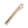thumbnail image 2 of Broche para el pelo Colcomx con Pasador de perlas de moda para mujer dorado, 2 of 8