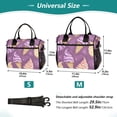 thumbnail image 2 of Ckdifva Delicious Ice Cream Cooler Bag Cooler Cooling Tote Lunch Bag Lunch Box Front Pocket with Shoulder Strap, 2 of 6
