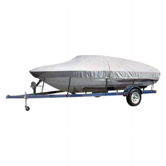 78009 21-24 ft. x 102 in. 9 Poly-Flex Boat Cover, Grey