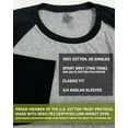 thumbnail image 4 of GYMISH Raglan Pain to Grow Workout T-Shirt for Men – Funny Gym Shirt, Motivational Fitness Tee, Mens Athletic Training Top, Gym Wear, 4 of 6
