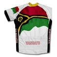thumbnail image 2 of Vanuatu Flag Short Sleeve Cycling Jersey  for Women - Size S, 2 of 3