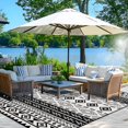 thumbnail image 1 of Alfombra impermeable reversible Wallona Outdoor 244 x 305 cm, 1 of 6