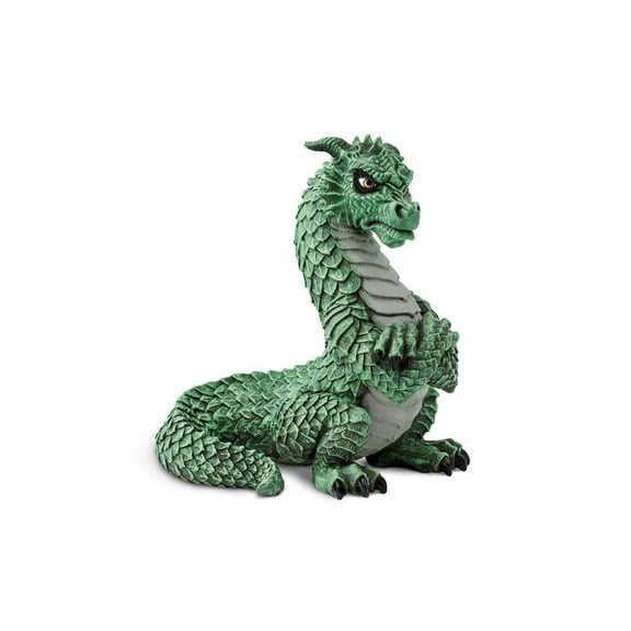 Safari Ltd. Grumpy Dragon Figurine - Detailed 4.25" Model Figure - Mythical Toy for Boys, Girls & Kids Ages 4 